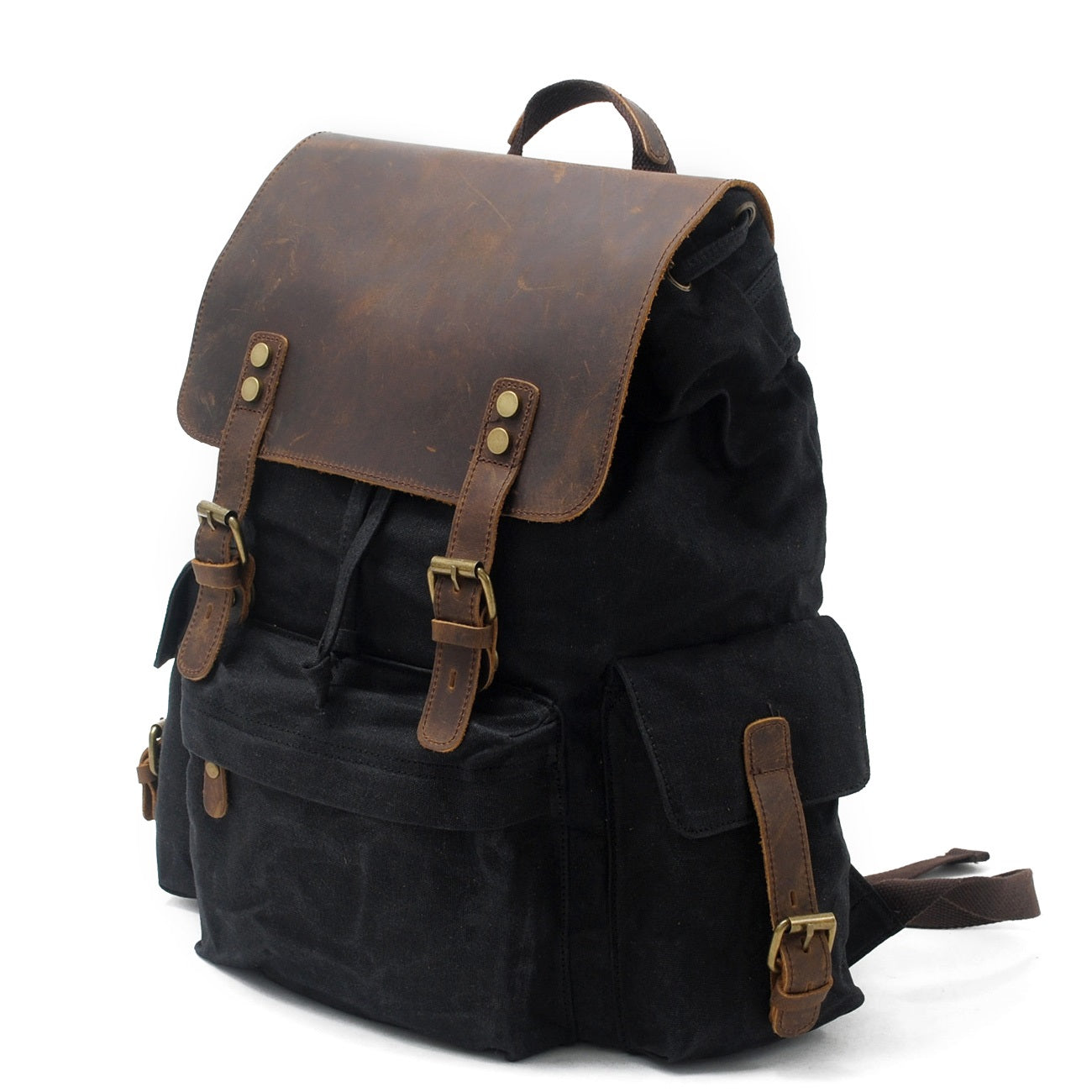 Waxed Canvas Backpack | Logan