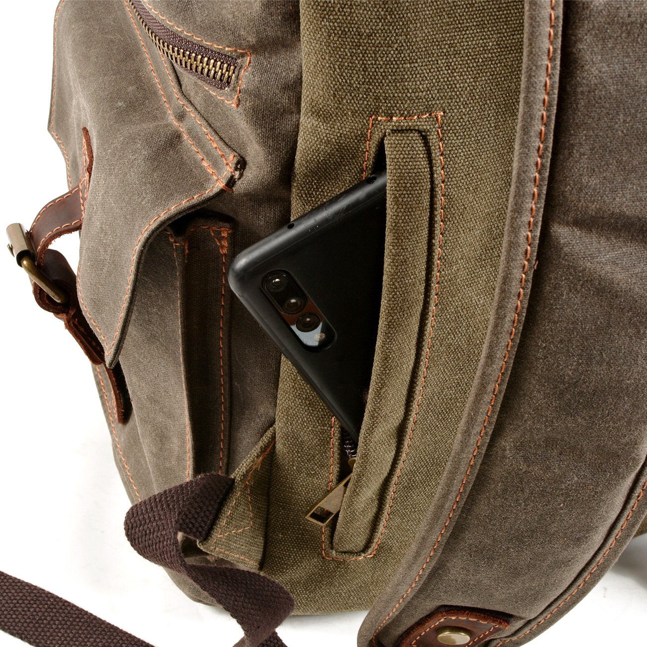 Canvas Drawstring Backpack | Ethan