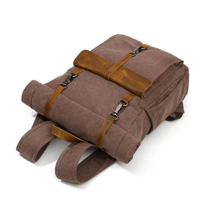 Retro Canvas Rucksack | Arlo