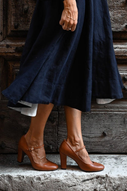 Bravina | Daily Sandals with Small Heel