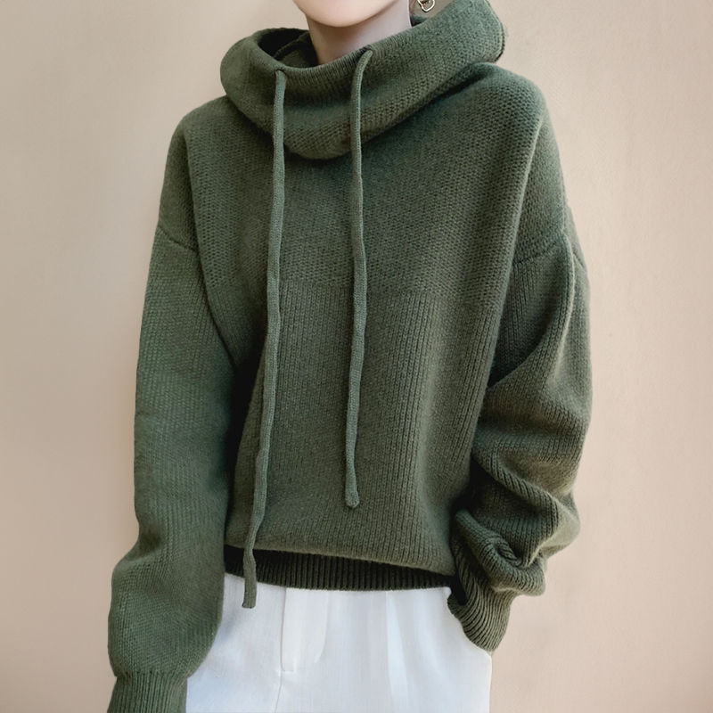 Sheena - Cozy Hooded Pullover Style