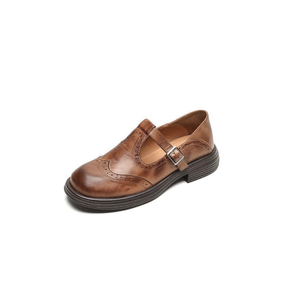 Risa Leather Mary Janes