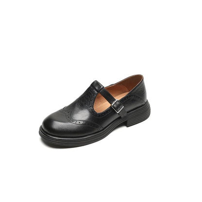 Risa Leather Mary Janes