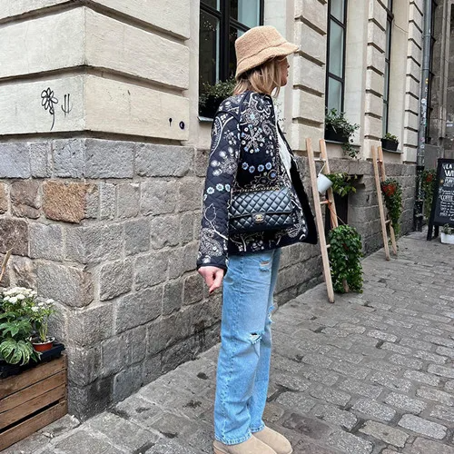 Luna™ - Vintage Floral Quilted Cotton Coat
