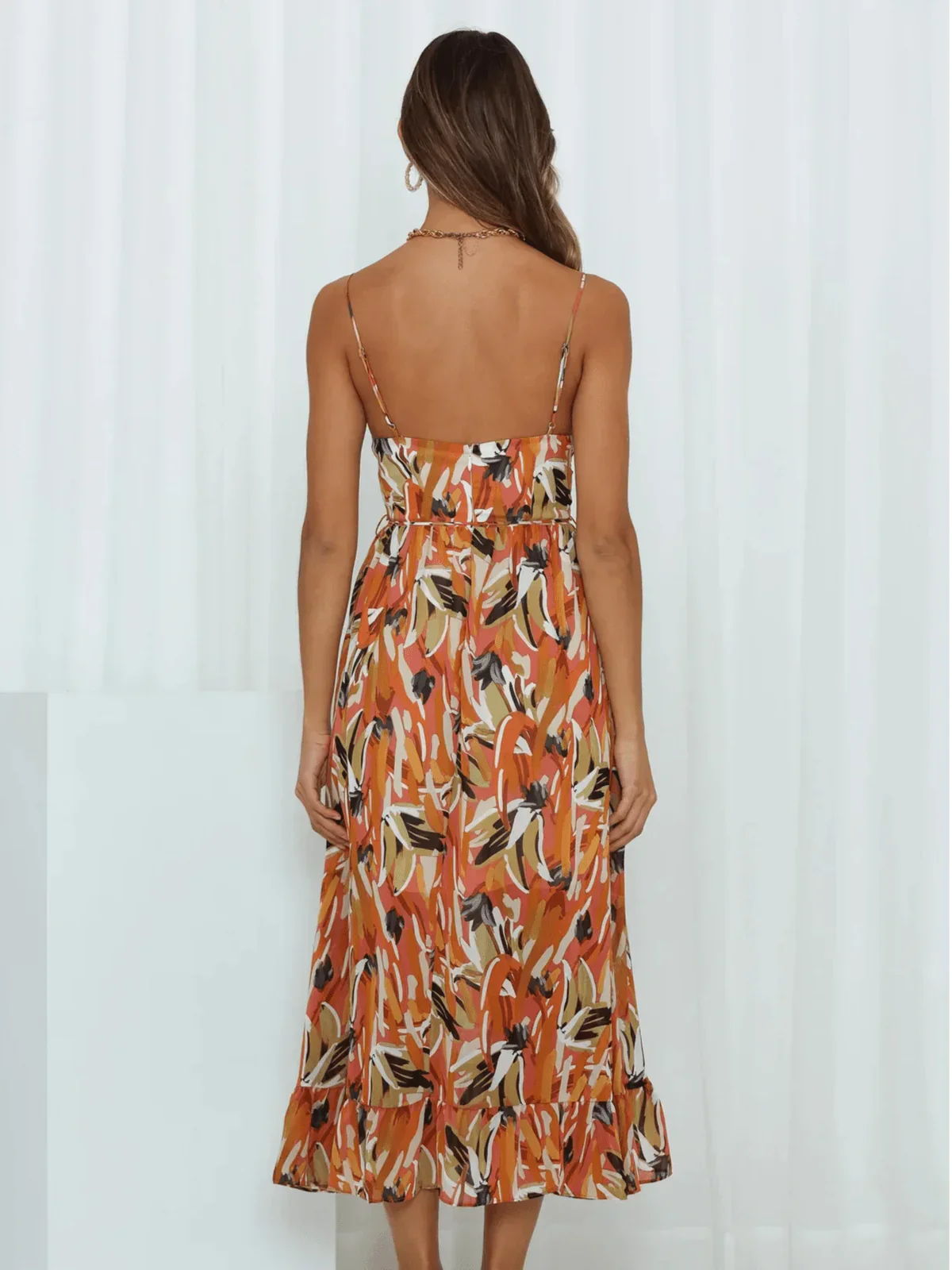 Emma™ | Vibrant Bliss Midi Dress