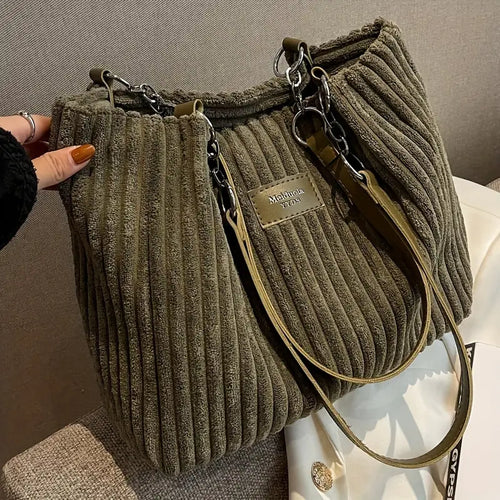 Amelia™ - Velvet Tote Bag