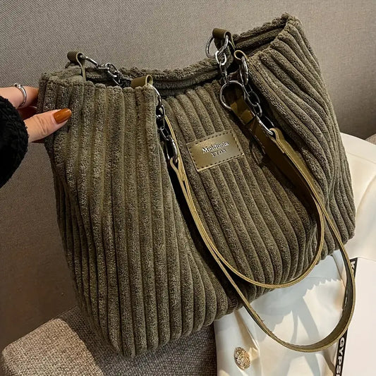 Amelia™ - Velvet Tote Bag