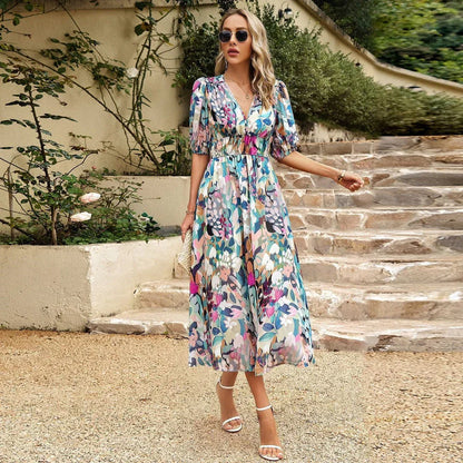 Nova - V-neck Dress