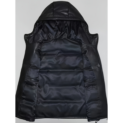 Matt | Winter Vest with Hood