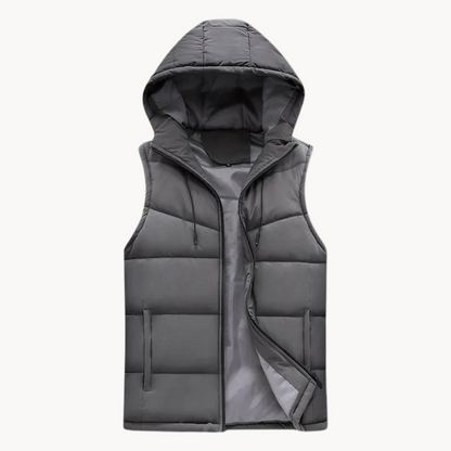 Henry | Hooded Vest Men