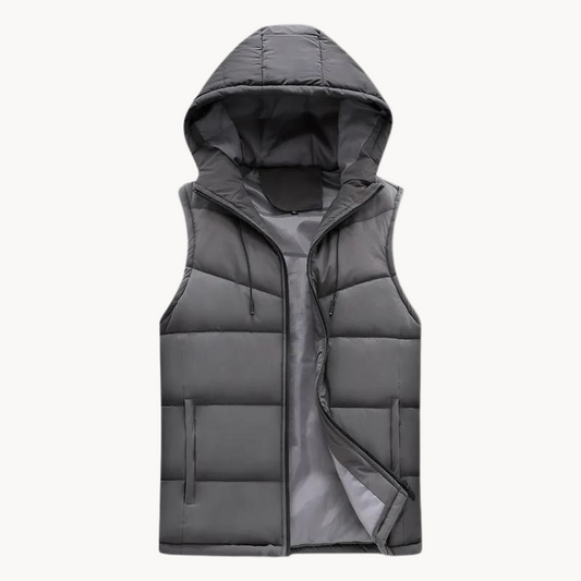 Henry | Hooded Vest Men