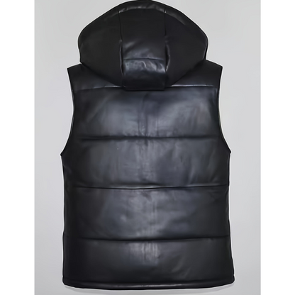Matt | Winter Vest with Hood