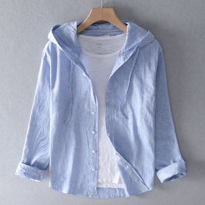 Coastal Linen Hoodie