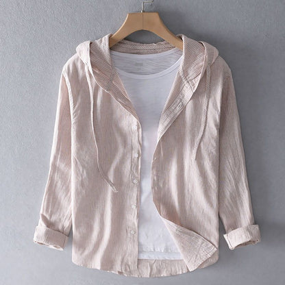 Coastal Linen Hoodie