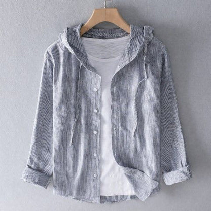 Coastal Linen Hoodie