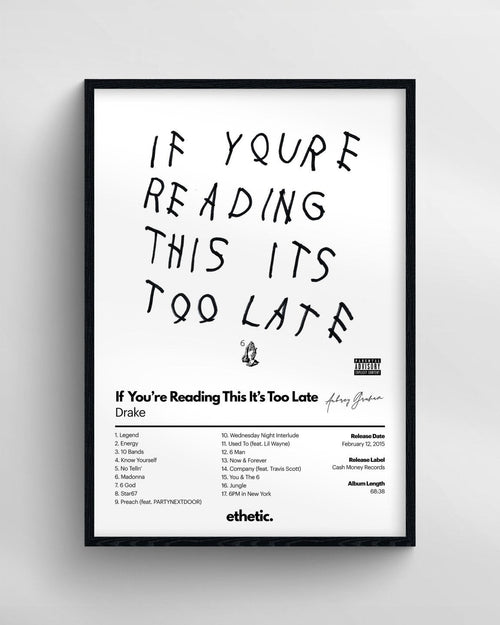 If You're Reading This It's Too Late