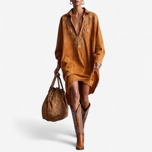 Mori™ Embroidered Dress