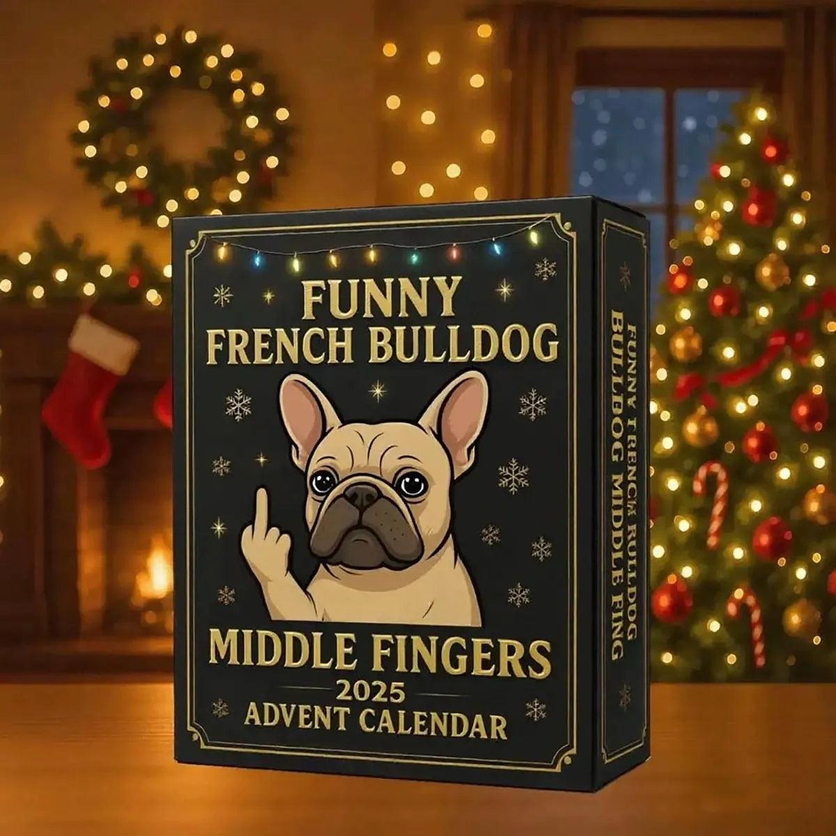2025 Advent Calendar with Fun French Bulldogs