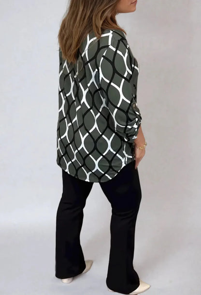 Mila Flow Patterned Top