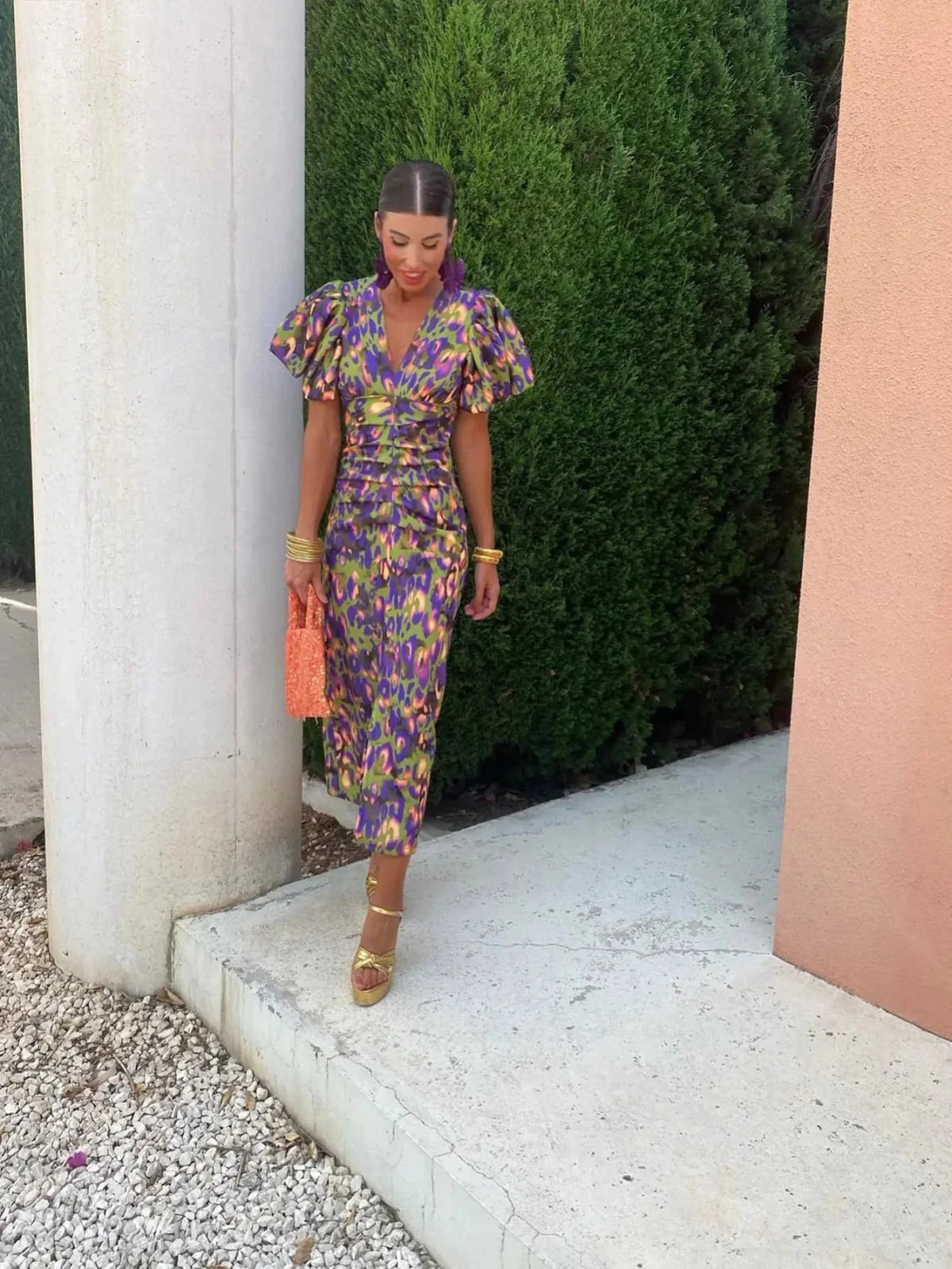 Zaya | Carnival Pleats Dress