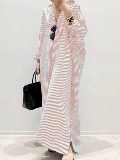 Grace Linen Maxi Dress