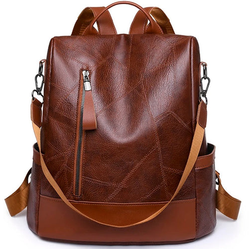 Martina | Chic Leather Backpack for Every Occasion