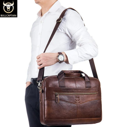 Sebastian | Premium Leather Messenger Bag for Modern Professionals