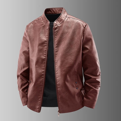 Leo Leather Biker Jacket