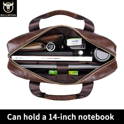 Sebastian | Premium Leather Messenger Bag for Modern Professionals