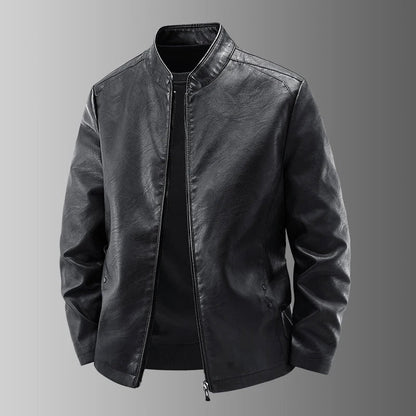 Leo Leather Biker Jacket