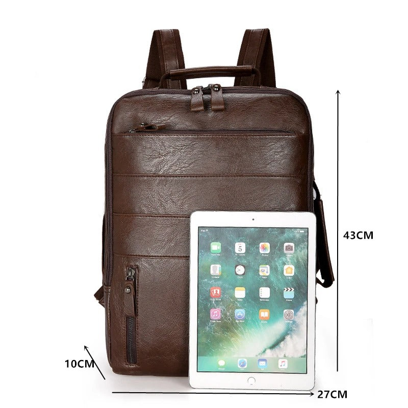 Noah | Elegant Men's Leather Backpack