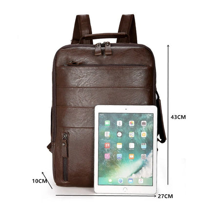Noah | Elegant Men's Leather Backpack