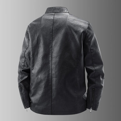 Leo Leather Biker Jacket