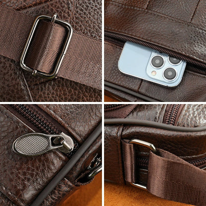Franco | Sleek Leather Shoulder Bag for the Modern Man