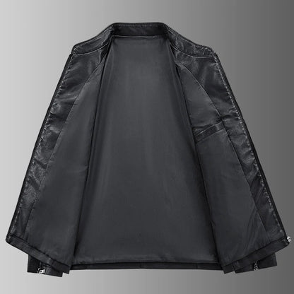 Leo Leather Biker Jacket
