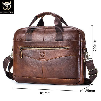 Sebastian | Premium Leather Messenger Bag for Modern Professionals