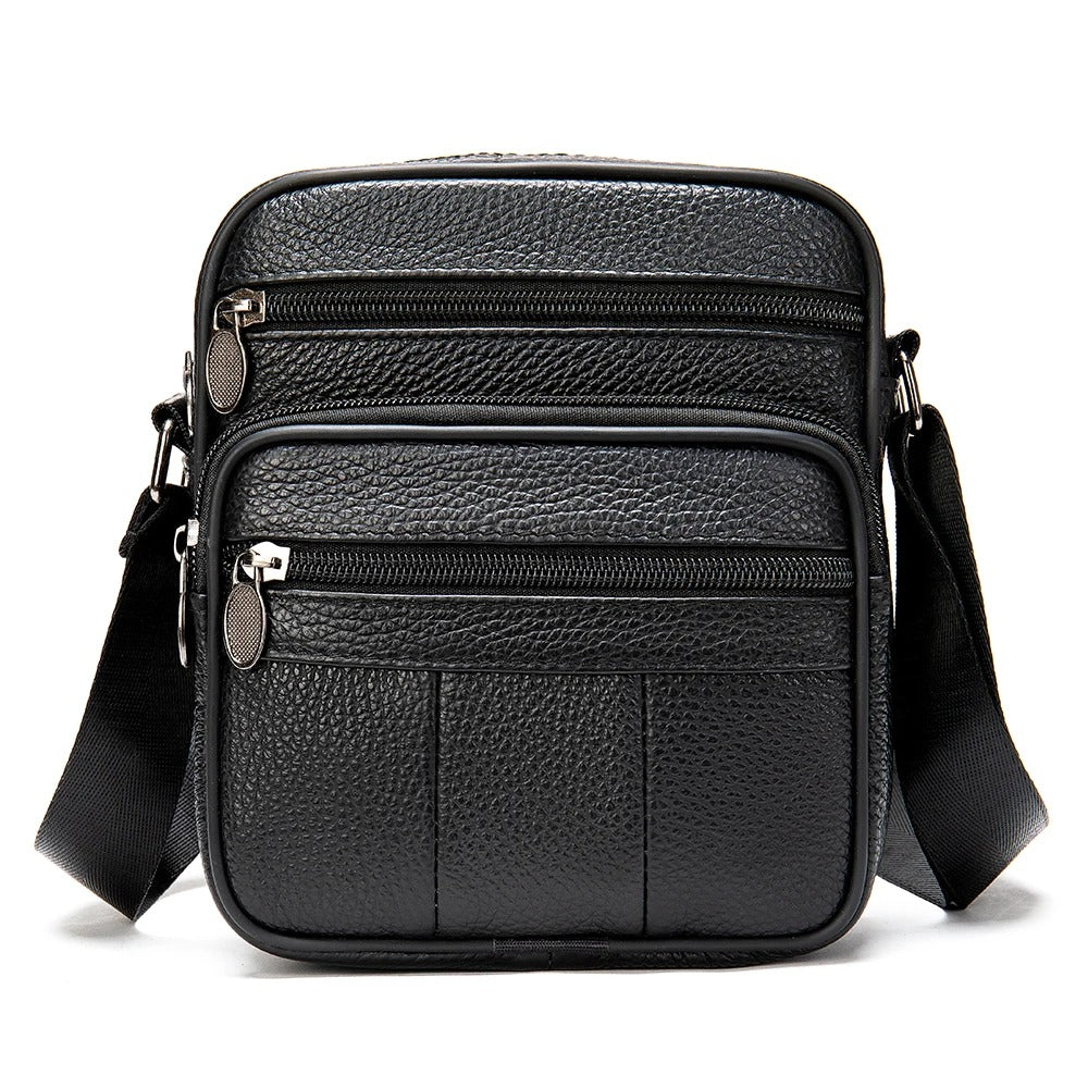 Franco | Sleek Leather Shoulder Bag for the Modern Man