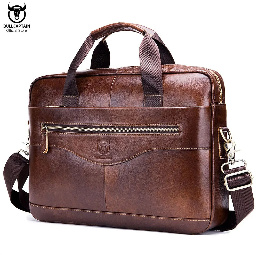Sebastian | Premium Leather Messenger Bag for Modern Professionals