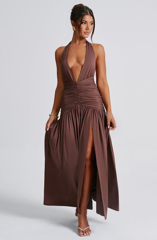 Bella™ - Glamorous Halter Dress