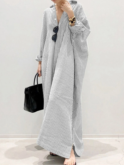 Grace Linen Maxi Dress