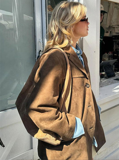 Riley™ - Vintage Suede Blazer