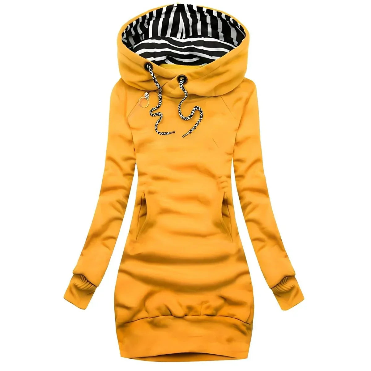 Zara™ - Striped Hooded Pullover