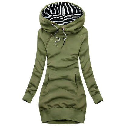 Zara™ - Striped Hooded Pullover