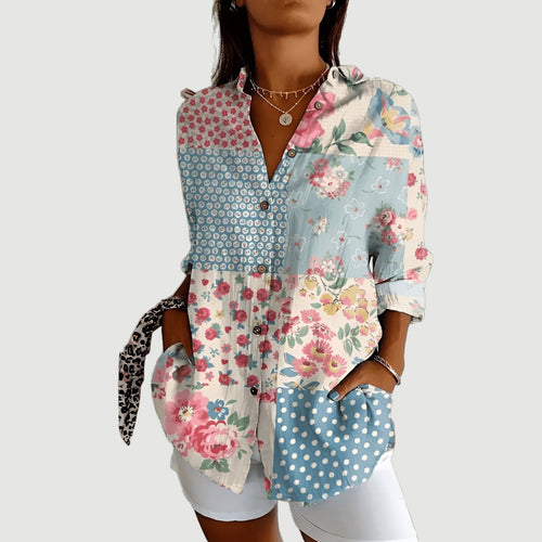 Liv™ | Artistic Bloom Blouse