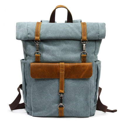 Retro Canvas Rucksack | Arlo