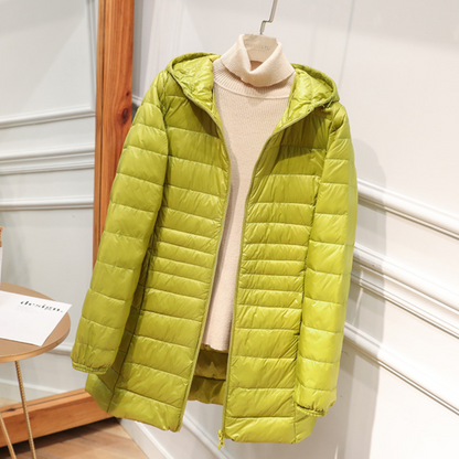 North - New Waterproof Jacket with White Duck Feathers