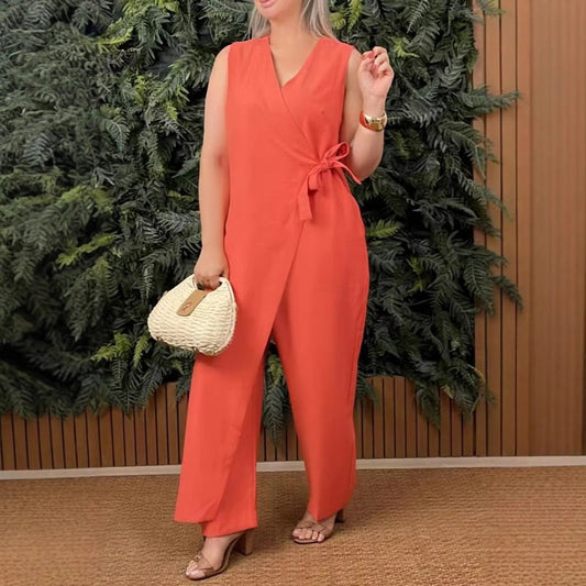 Allure V-Neck Jumpsuit