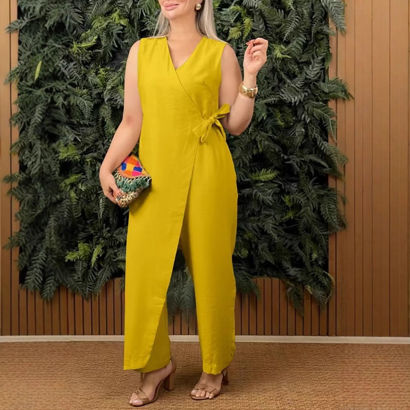 Allure V-Neck Jumpsuit