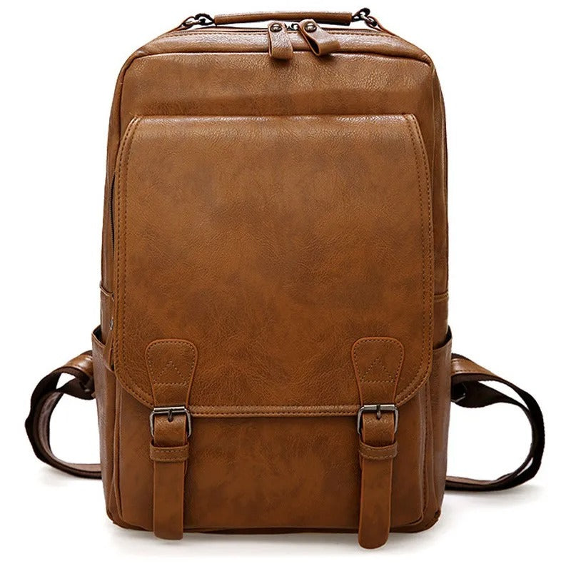 Mason | Sleek Leather Laptop Backpack